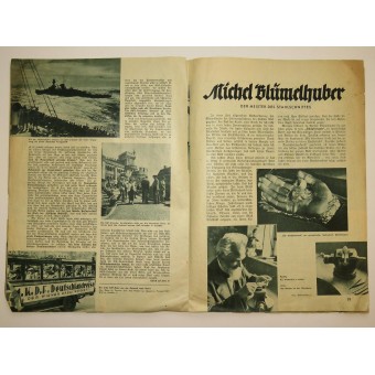 Magazine Der Aufbau, August 1938, 32 pages. Espenlaub militaria